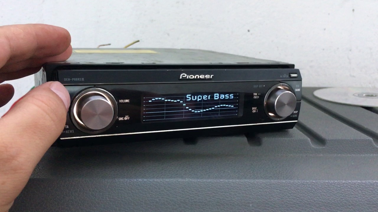 PIONEER DEH-P88RS-II - YouTube