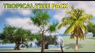 Tropical Tree Pack | Unreal Marketplace by Dazzling Divine CGI 507 views 3 months ago 4 minutes, 13 seconds