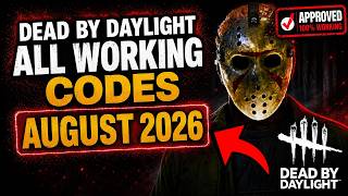 Dead by Daylight All Working Codes August 2026