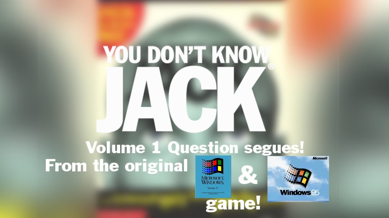 Question Segues You Don't Know Jack Volume 1 Standard Question Segues - YouTube