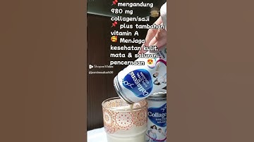 Thumbnail of SUSU STERIL COLLAGEN (Pertama di Indonesia🇮🇩) let's check out my #shopeevideo  : @Jasmine Aakash30