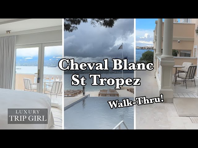 Cheval Blanc Hotel and Room Review in Saint Tropez! Walk-Thru of a Sea View  Room -Impeccable Service 