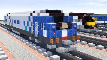 Minecraft Amtrak Siemens SC-44 Charger Tutorial
