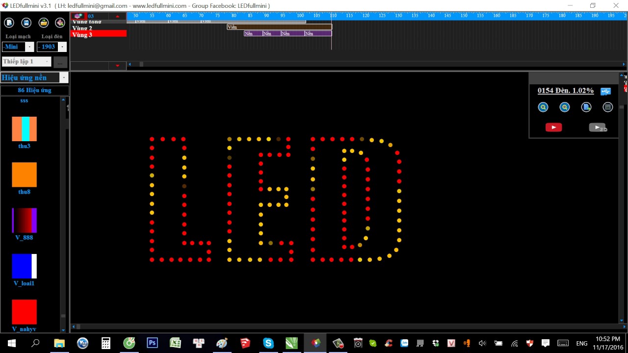 Demo LED - YouTube
