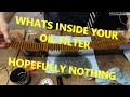 How to inspect your engine oil filter
