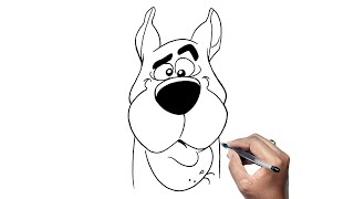 How To Draw Scooby Doo | Scooby Doo Drawing Step By Step Tutorial