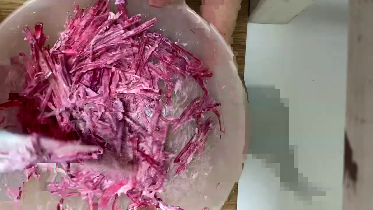 映え料理 ビーツのクリームチーズ和え ビーツでピンク色 インスタ映え 美味しい そして栄養満点 作り方は簡単すぎまる君 夫作 Youtube