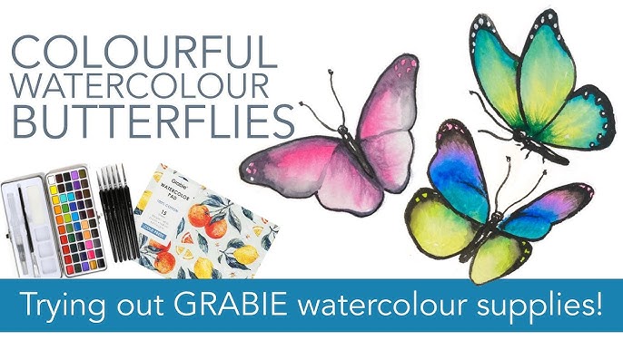 Unboxng of this Grabie Premium Watercolor Set Of 100 With Brush 