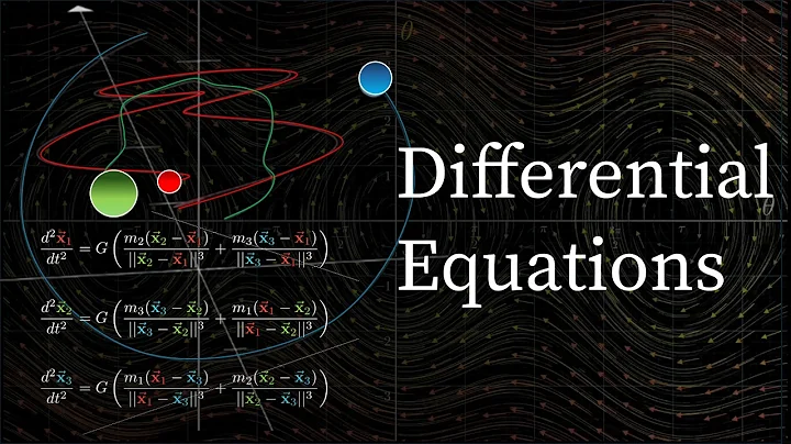 Differential equations, a tourist's guide | DE1