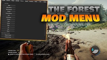 [NEW] The Forest: BEST Cheat Menu | 100% FREE | Item Hack, Godmode & Other