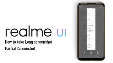 How to take Long screenshot/Scroll screenshot on Realme Oppo Devices