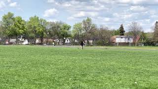 Joggling 4-ball 400m in 1:54.56