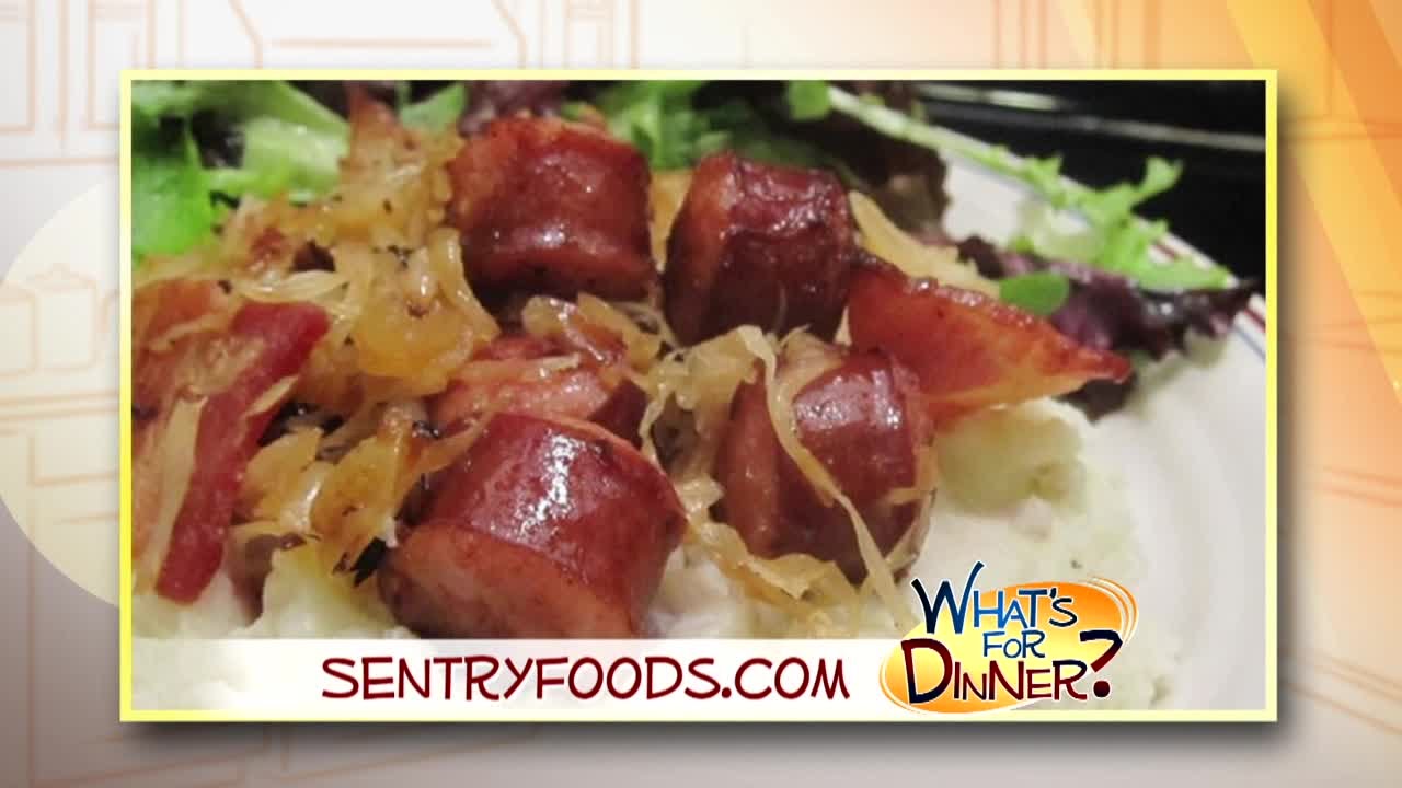 What's for Dinner? - Sausage & Sauerkraut - YouTube