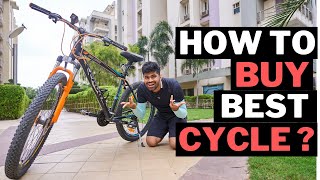 How To Buy a Bicycle ? | Buying Tips For Beginners