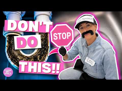 Stop CLOGGING your DRAINS!