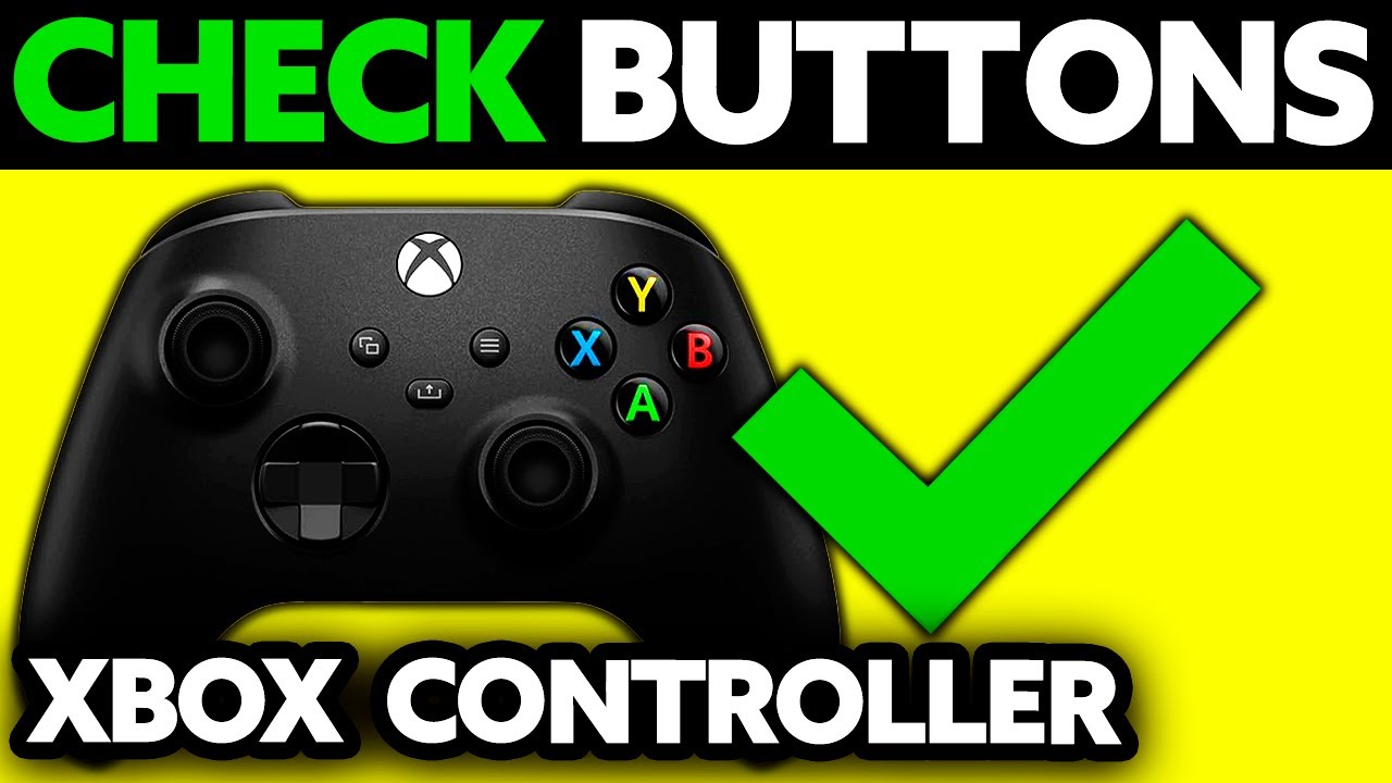 How To Check XBOX Controller Buttons (2024) YouTube