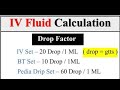 Drip calculation formula// hospital me ward me or ICU me kase use hota h#hospital#drip#fluid#ns200 🙏