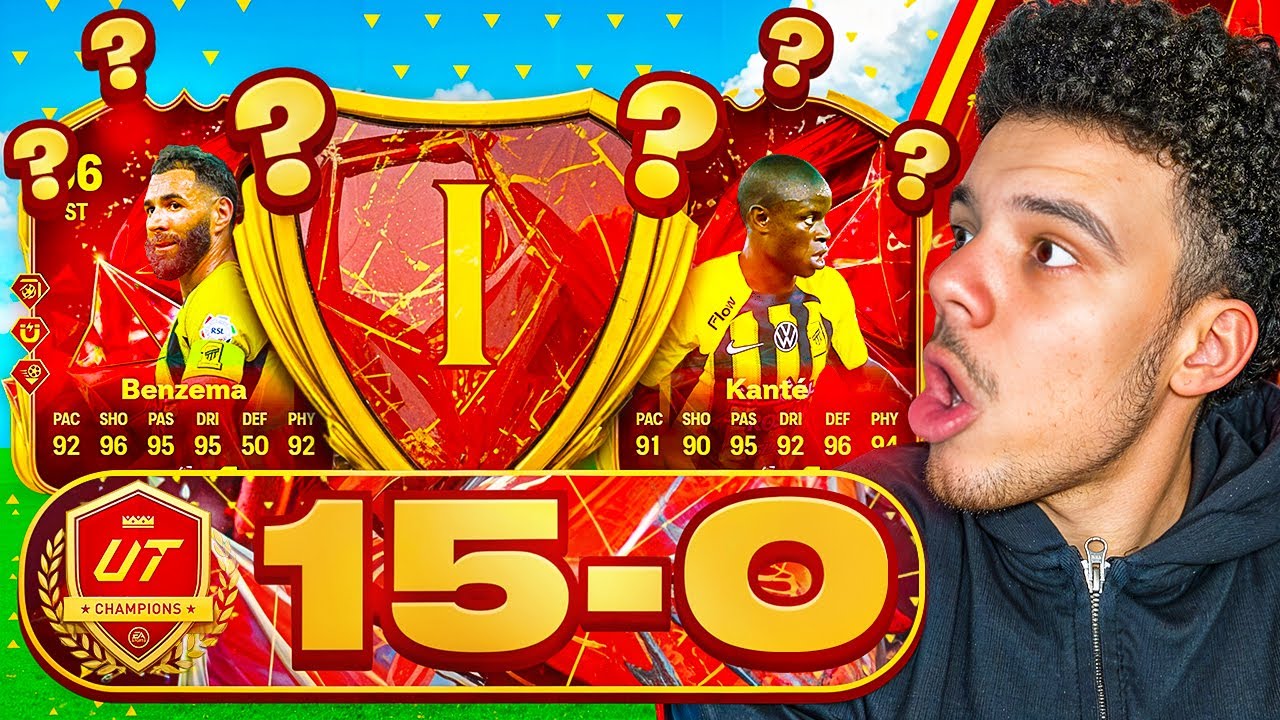 Can I Get Rank 1 With TOTS Benzema & Kante 😍 FC25 Gameplay & Rewards