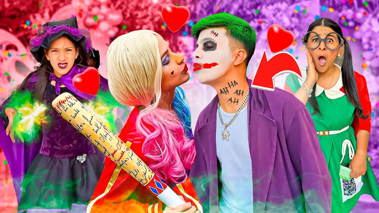 CORINGA ESPERANDO SUA ARLEQUINA NA FESTA FANTASIA! *olha tudo que aconteceu!!