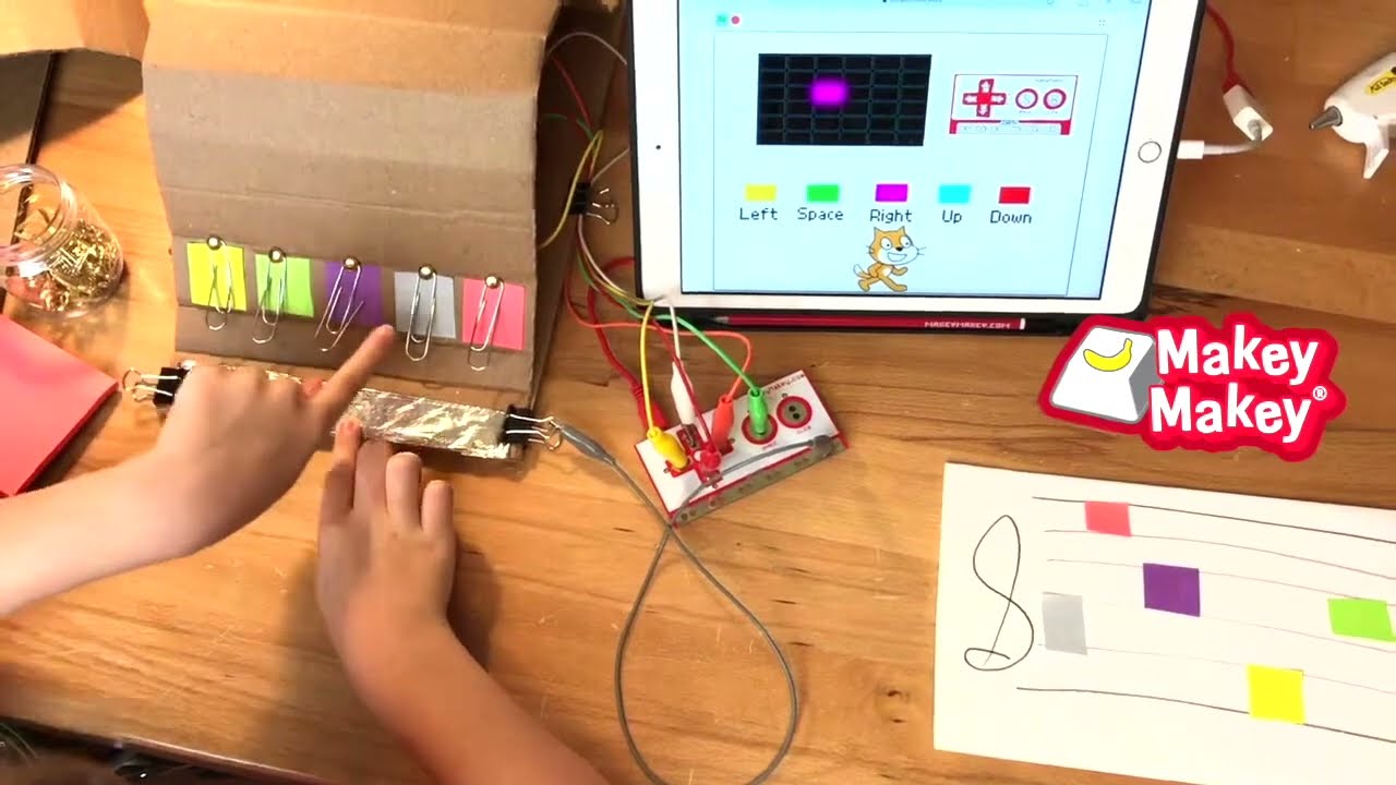 Makey Makey @ScratchTeam Secret Code Invention short