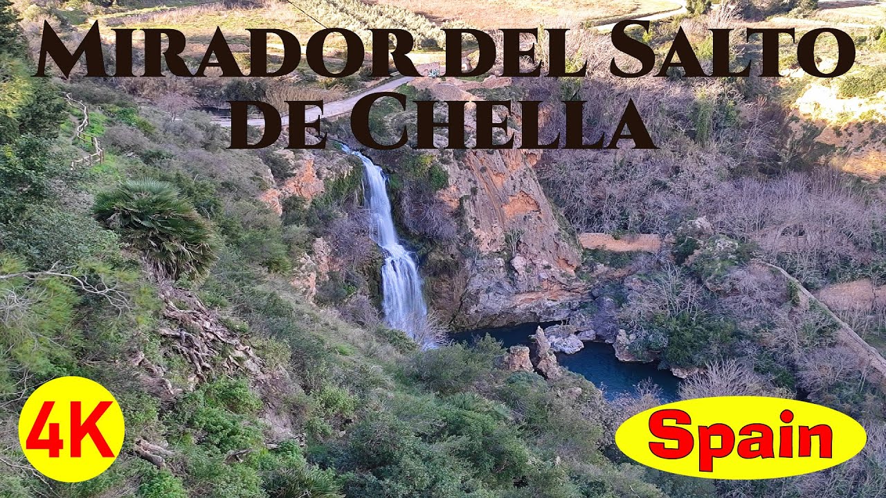 Mirador del Salto de Chella is a very special place with a waterfall. From the viewpoint, we walked