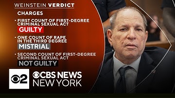 Live: Harvey Weinstein judge declares mistrial on rape charge