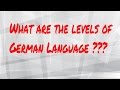 A1 to C2 : Overview of Levels of German Language