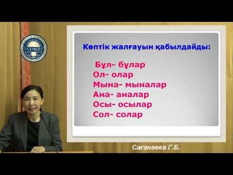 Бейне: Қандай белгісіздік есімдіктері әрқашан көпше болады?