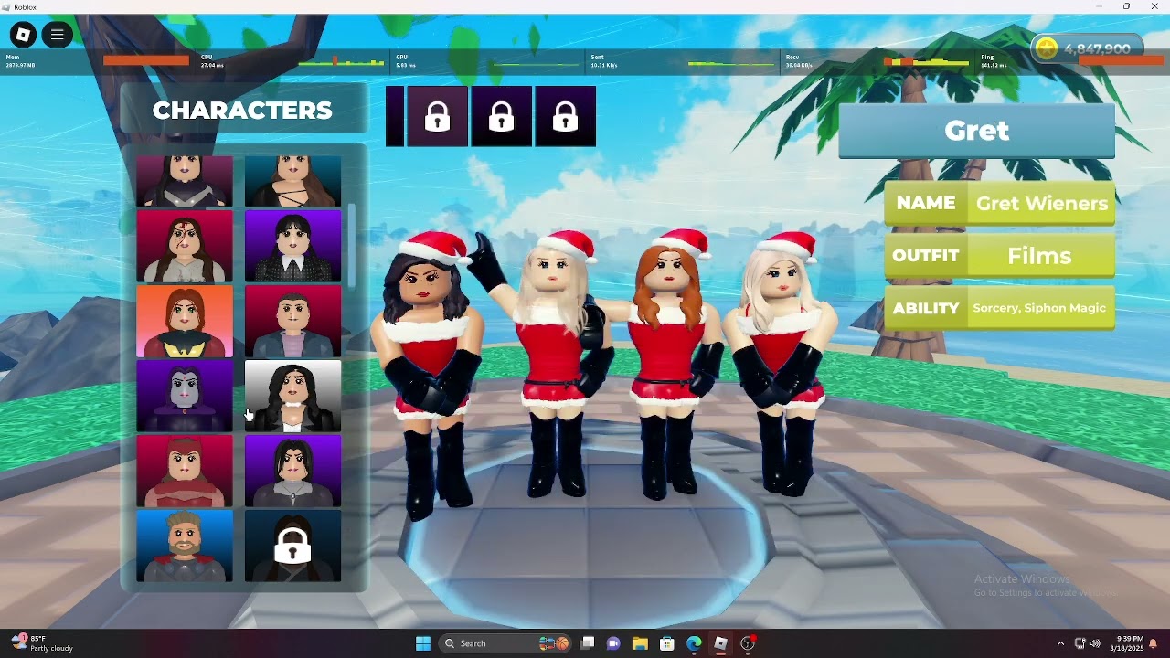 Random Characters Gameplay (HNA ROBLOX)