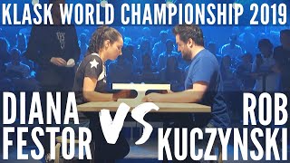 KLASK World Championship 2019: Diana Festor (GER) vs. Rob Kuczynski (UK)