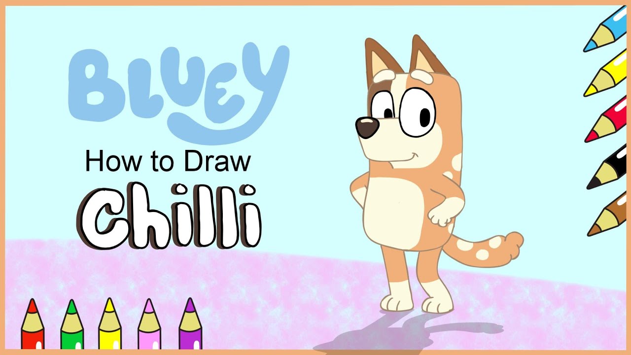 Meet BLUEY S Mum CHILLI HEELER Bluey YouTube