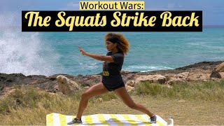 Workout Wars: The Squats Strike Back - No Equipment Required - Full Body Workout | Workout With KK