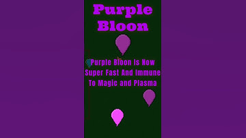 Bloons Fangame Purple Bloon Data || Mando37Dev #gamedev #gamedevelopment #bloons #bloonstd #fangame