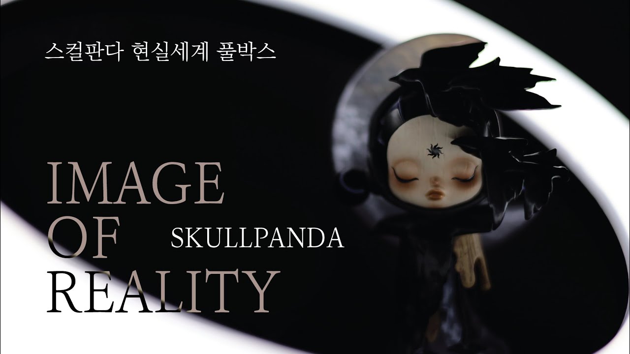 POPMART 스컬판다 현실세계 Image of reality 풀박스 언박싱 리뷰│이팀 E_Tim
