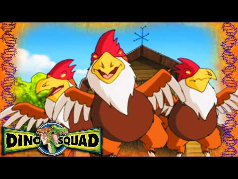 Attack of the Mutant Chickens! | Dino Squad - WildBrain | Dinosaur Cartoon 🐲