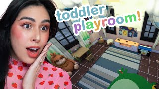 creating a playroom for MY TODDLER...in the Sims 4 by iHasCupquake 11,973 views 4 weeks ago 14 minutes, 42 seconds
