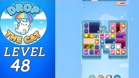 Drop The Cat Level 48 Walkthrough