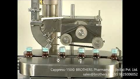 CAPPRESS-150 Automatic Linear Measuring Cup Placement and Pressing Machine