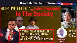 Negative Effects Of False Prophecies In The Society - Feyi Daniels As Case Study