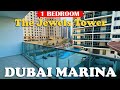 Inside 1 bedroom apartment in The Jewels Tower Dubai Marina