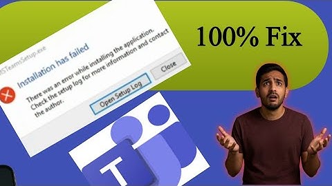 Microsoft Teams Installation Has Failed | 100% Working Fix for Windows 10