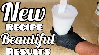 💕 A NEW Recipe For Acrylic Paint Pouring That Works Amazing!