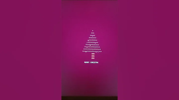 Display Animated Christmas Tree In Terminal (2025)