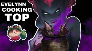 CONQUEROR EVELYNN TOP IS BACK  RANK 1 EVELYNN COOKING IN THE TOP LANE