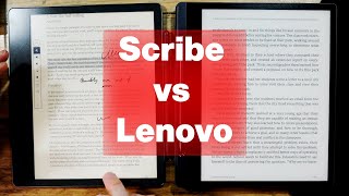 Eink Tablets for Reading Compared  Lenovo Smart Paper vs Kindle Scribe