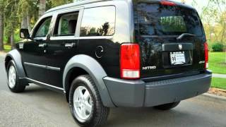 2007 Dodge Nitro SXT 4X4 120K **BLACK** Newer Tires. for sale in Milwaukie, OR