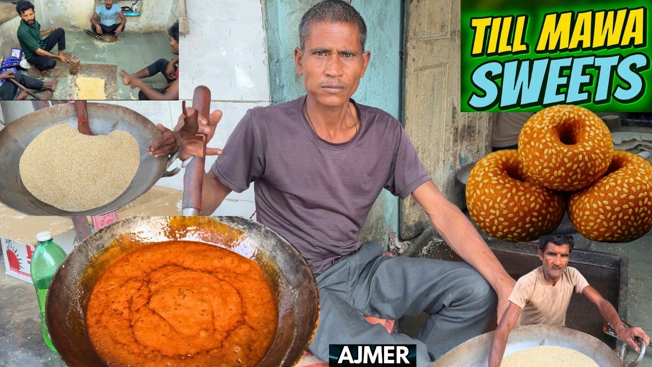 Ajmer Famous Till Mawa Sweets Factory |🤤🤩🤩 Traditional Taste of Rajasthan