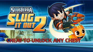 Cheats to open any chest in 1 sec in Slug it Out 2.