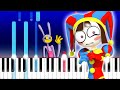 Jax and Pomni&#39;s Adventure! The Amazing Digital Circus (Piano Tutorial)