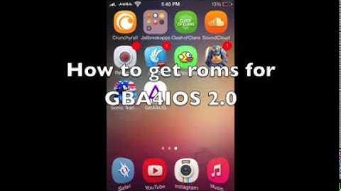 How To Download Roms for Gba4ios 2.0